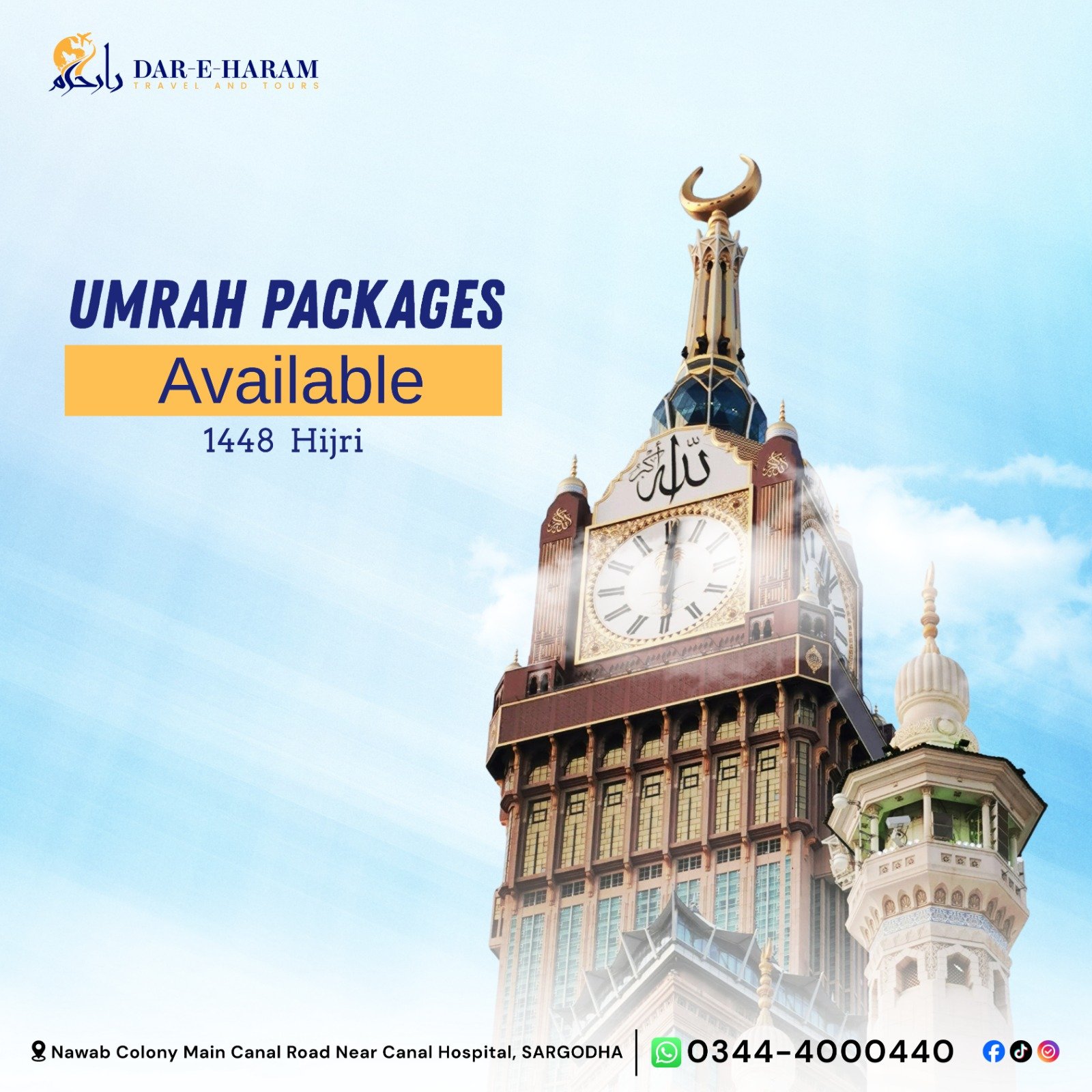 Umrah packages available